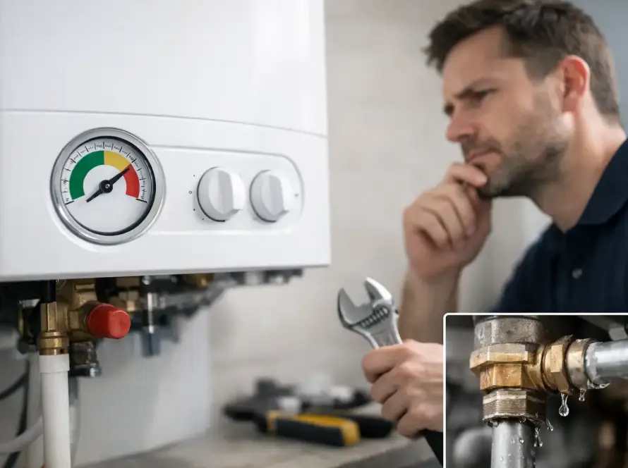 Boiler Losing Pressure Repeatedly? Causes and Fixes